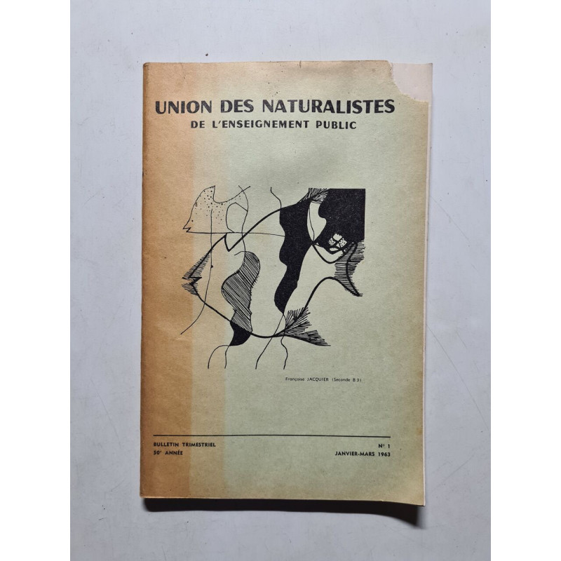Union des Naturalistes de l'Enseignement Public nº 1-1963