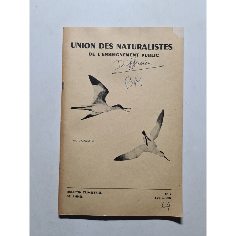 Union des Naturalistes de l'enseignemente public nº 2