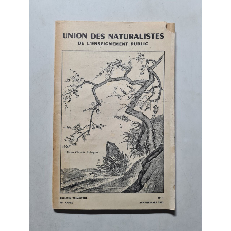 Union des Naturalistes de L'enseignement Public nº 1 - 1962