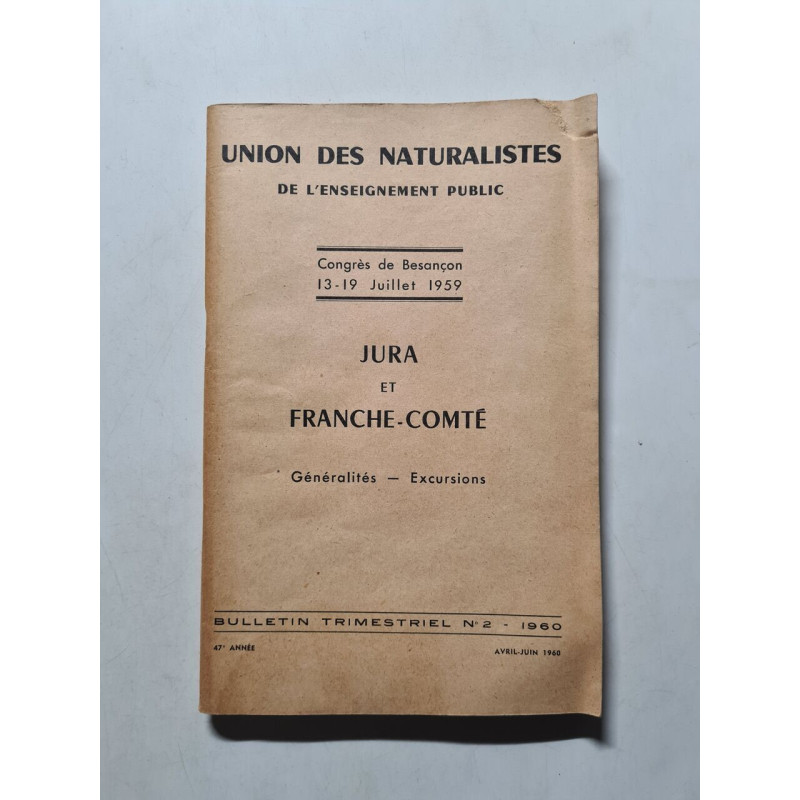 l'union des naturalistes de l'enseignemente public /Jura et...