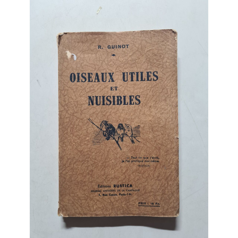 Oiseaux utiles et nuisibles