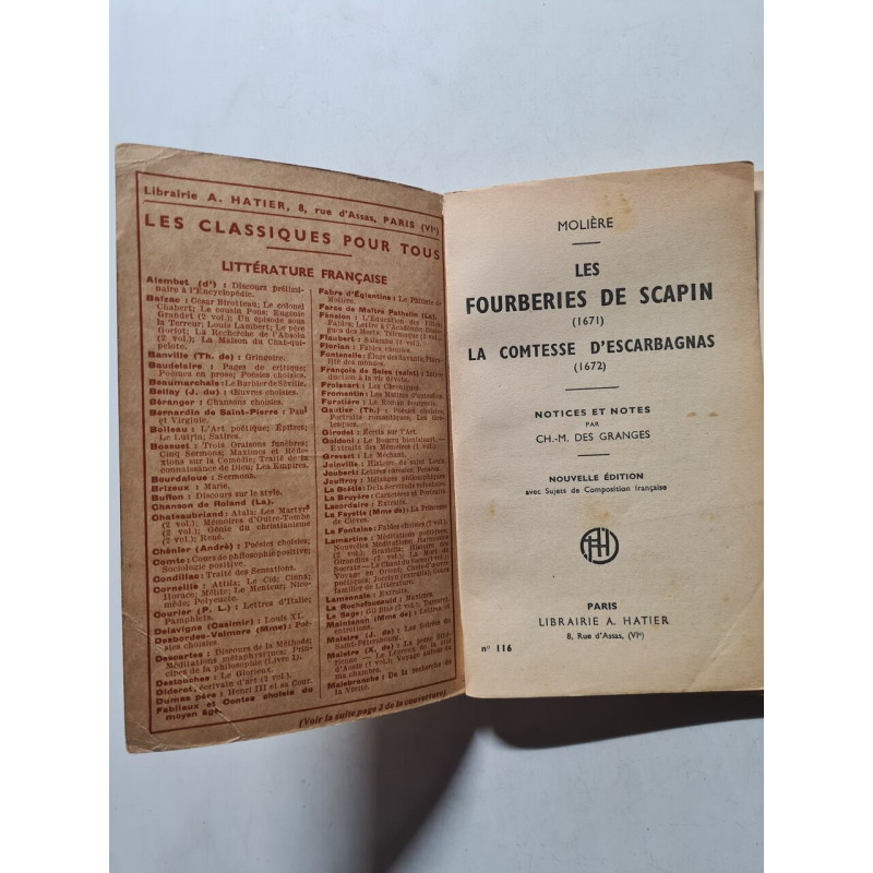 Les Fourberies de Scapin (1671)