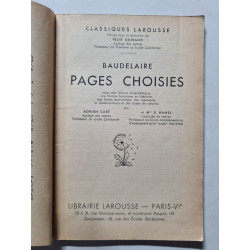 Baudelaire : pages choisies