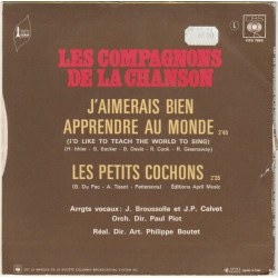 J'aimerais Bien Apprendre Au Monde / Les Petits Cochons