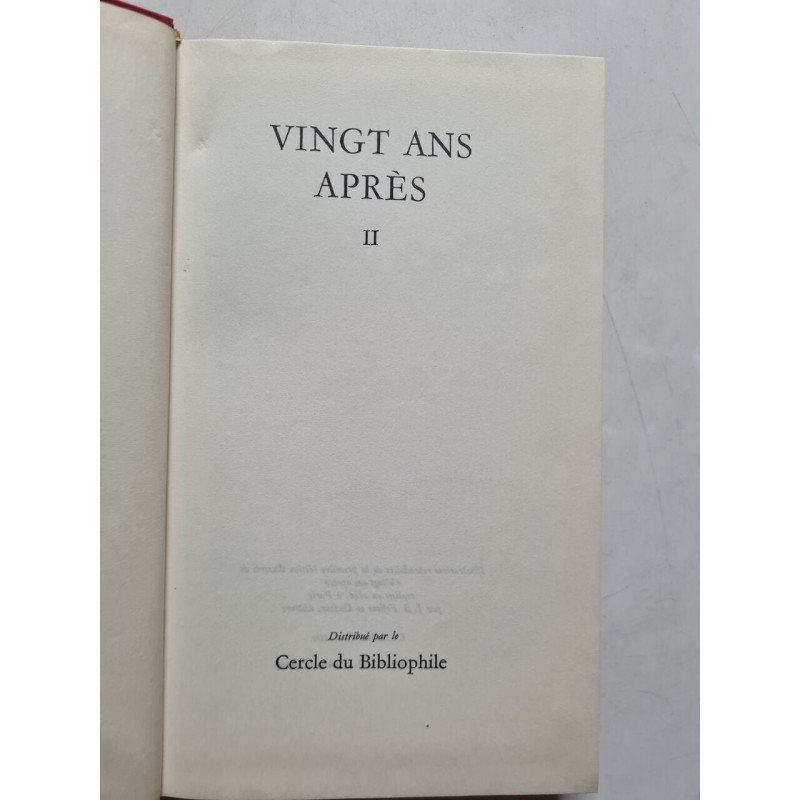 Vingt ans après II