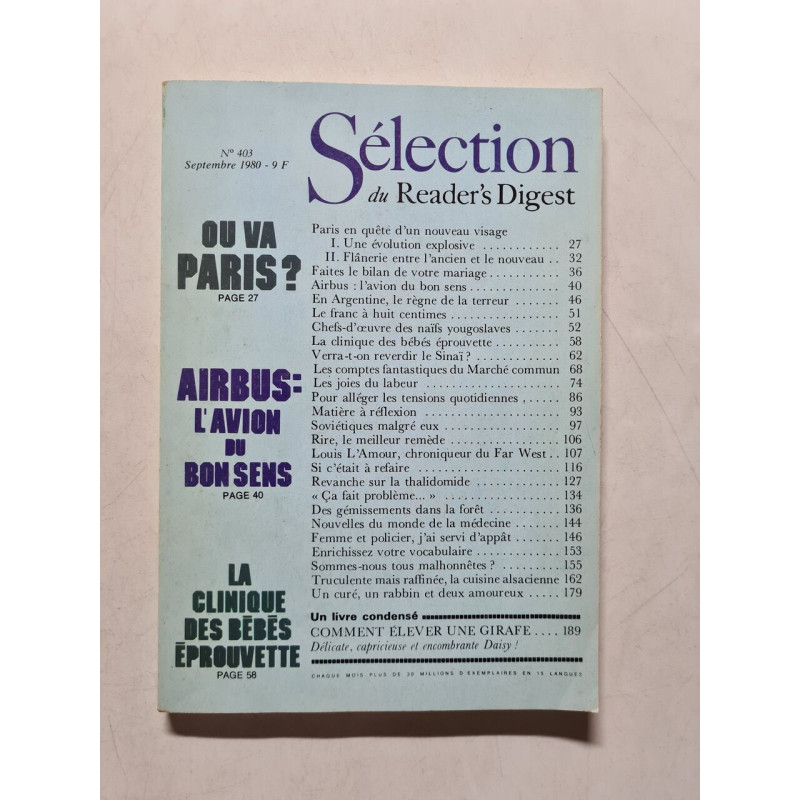 Sélection du Reader's Digest