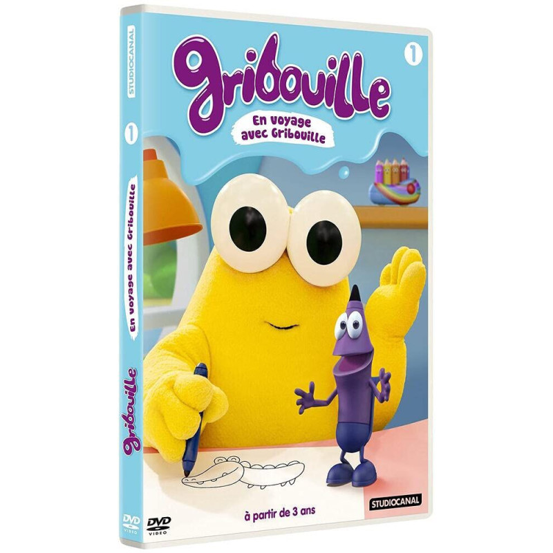 Gribouille saison 1 vol. 1 : en voyage avec gribouille - Neuf sous...