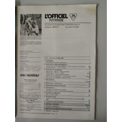 L'Officiel Du Cycle Du Motocycle Et De La Motoculture n° 9