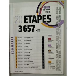 Le guide des étapes : Tour de France 2006