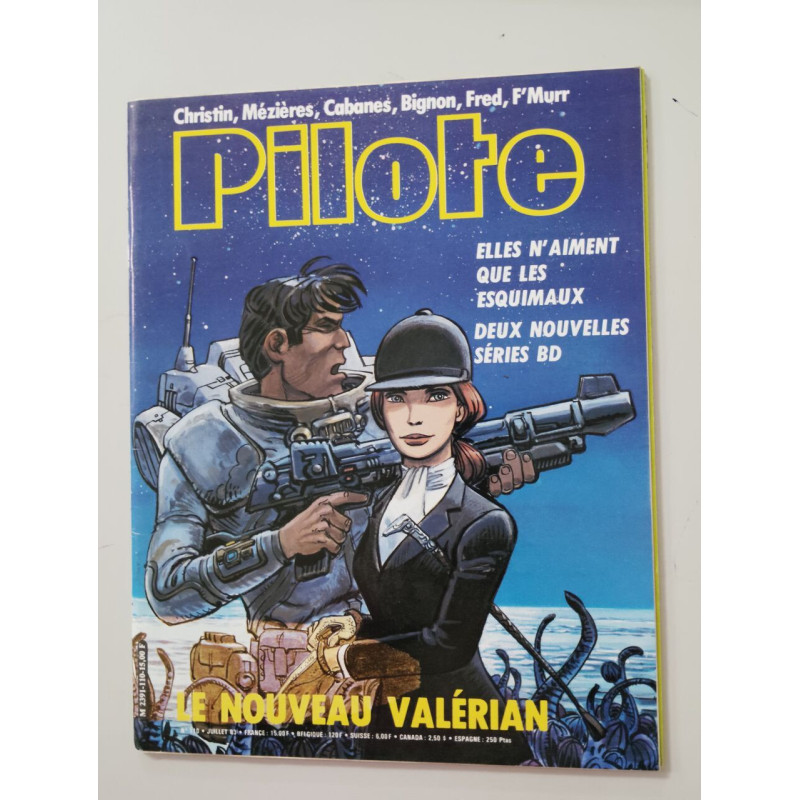 Pilote - le noveau valérian