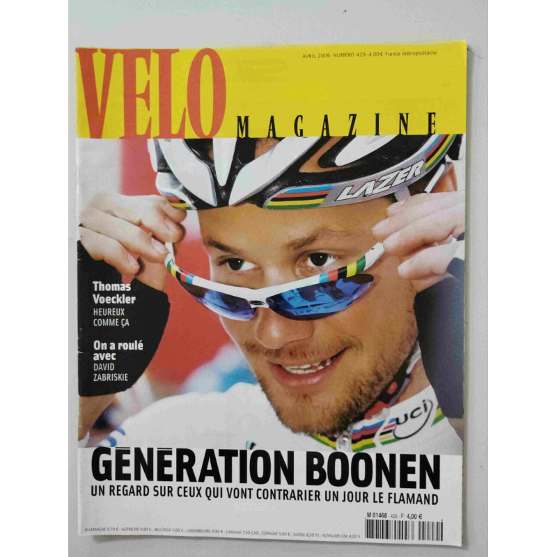 Vélo Magazine nº 429 / Avril 2006