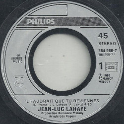 Il Faudrait Que Tu Reviennes