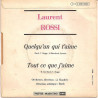 Quelqu'un Qui T'aime / Tout Ce Que J'aime