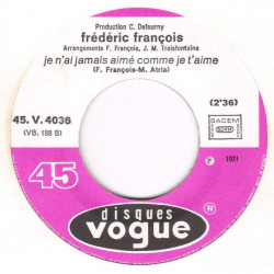 Je N'ai Jamais Aimé Comme Je T'aime