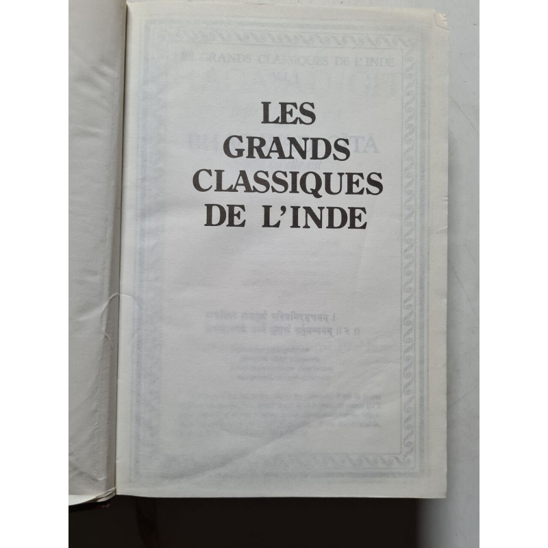 Les Grands Classiques de l'Inde