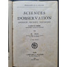 Sciences d'observation