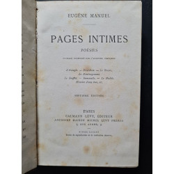 Pages intimes