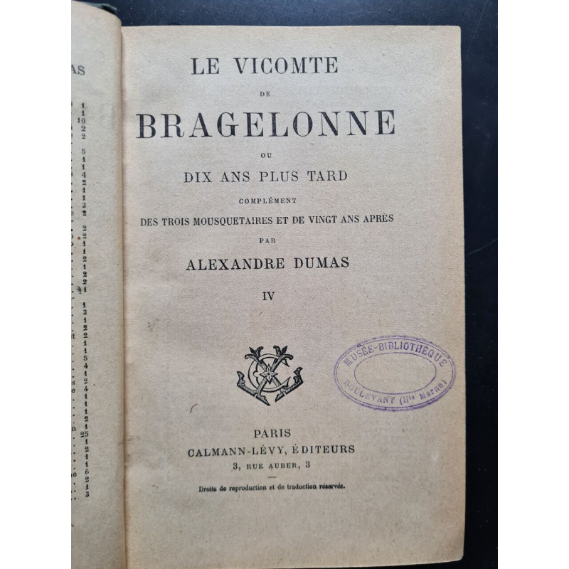 Le vicomte de Bragelonne ou Dix ans plus tard