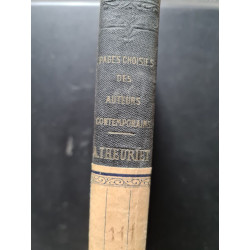 Pages choisies des Auteurs contemporains
