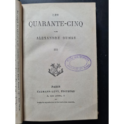 Les Quarante-Cinq tome - III