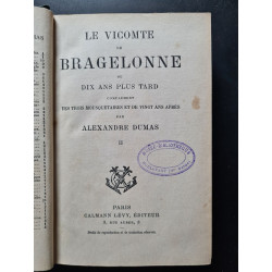 Le vicomte de bragelonne ou dix ans plus tard tome - II