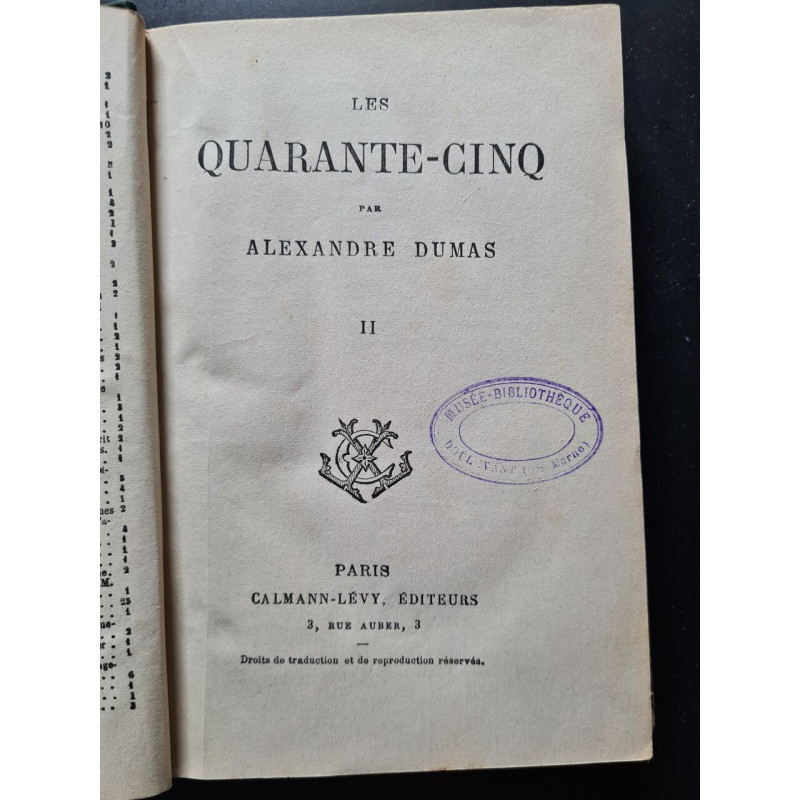 Les Quarante-Cinq - tome II