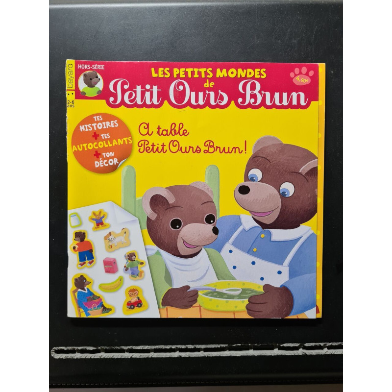A table Petit Ours Brun