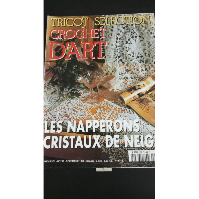 Tricot Sélection Crochet D'Art Nº252 / Décembre 1998