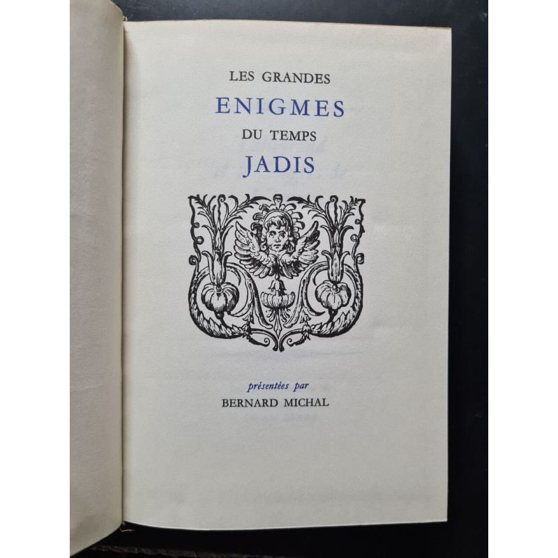 Les grandes enigmes du temps Jadis