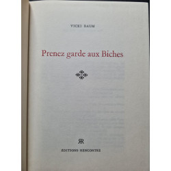 Prenez garde aux Biches