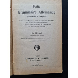 Précis de grammaire allemande