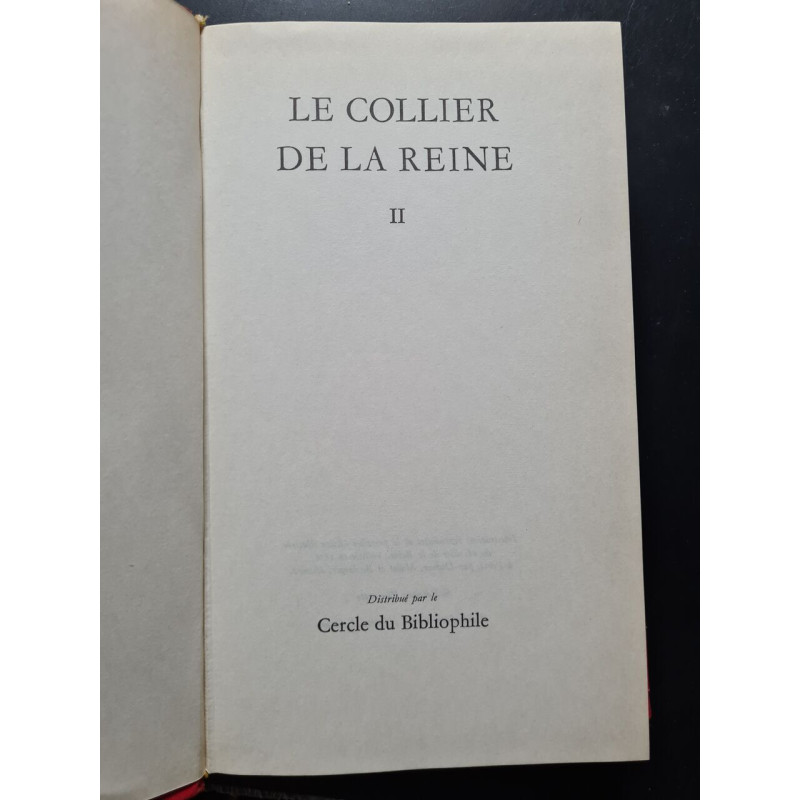 Le Collier de la Reine tome II