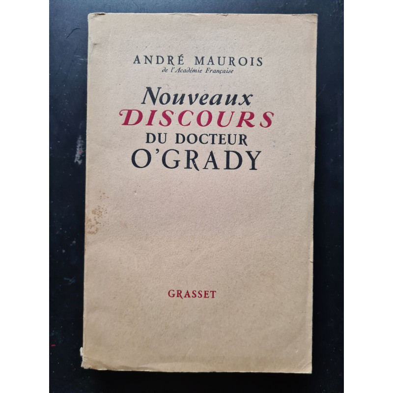 Nouveaux discours du docteur O'Grady