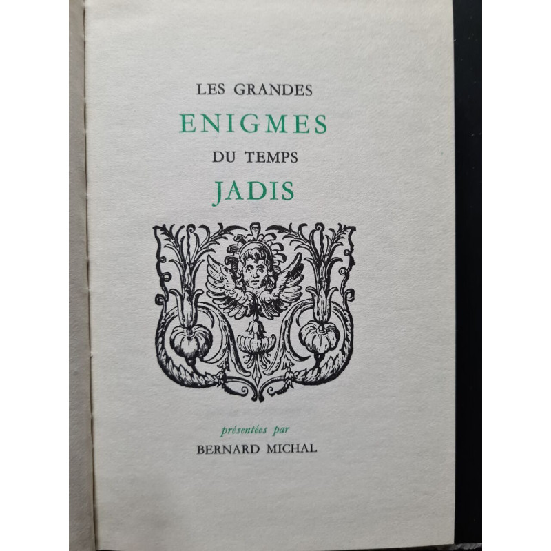 Les grandes enigmes du temps