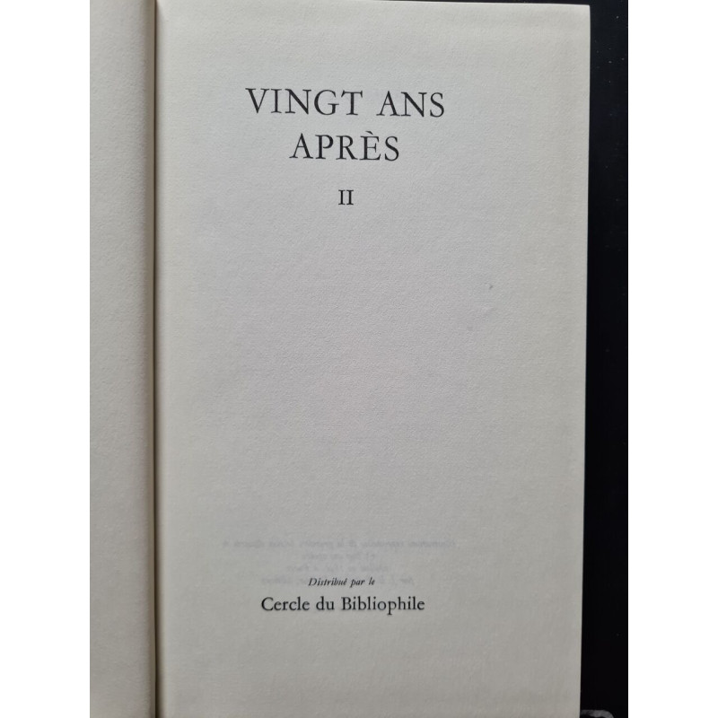 VINGT ANS APRÈS tome II