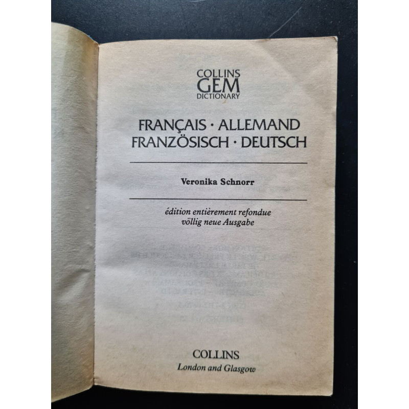 Collins Gem Dictionary