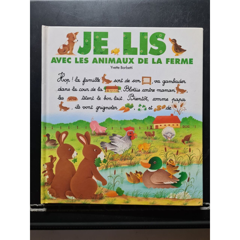 Je lis avec les animaux de la ferme