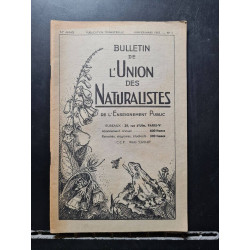 Bulletin de l'Union des Naturalistes
