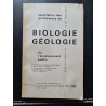Biologie Géologie de l'enseignemente public nº 3 1965