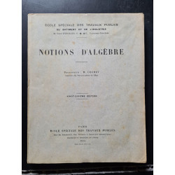 Notions d'algèbre