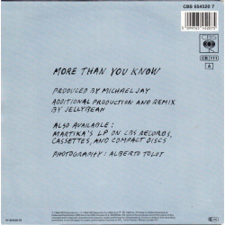 More Than You Know