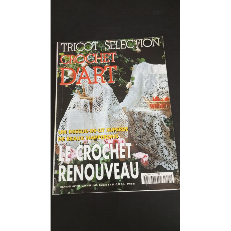 Tricot Selection Crochet D'Art Nº241 / Janvier 1998