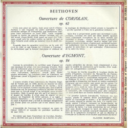 Ouvertures De Coriolan Et D'Egmont