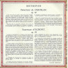 Ouvertures De Coriolan Et D'Egmont