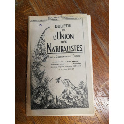 Bulletin de l'Union des Naturalistes de l'Enseignement Public nº º 3