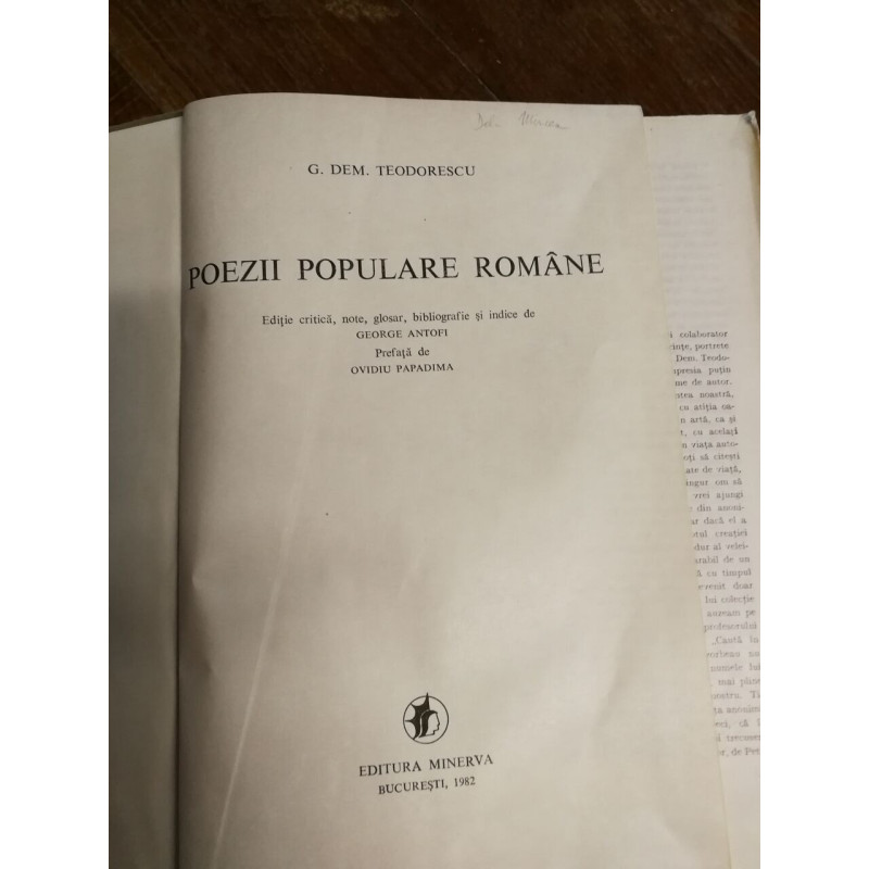 Poezii populare române