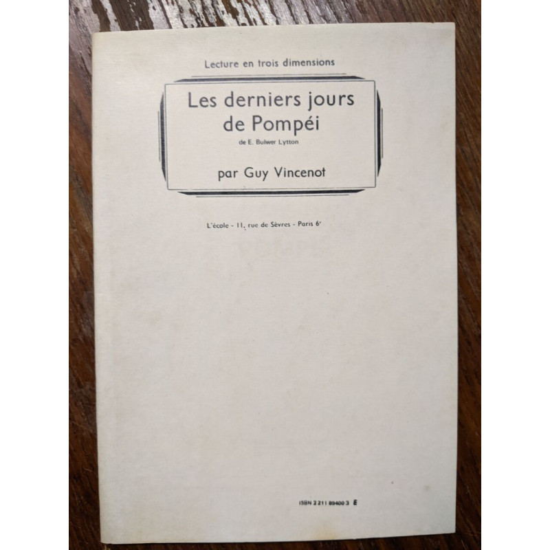 Les deniers jours de pompei