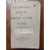 Précis de droit civil