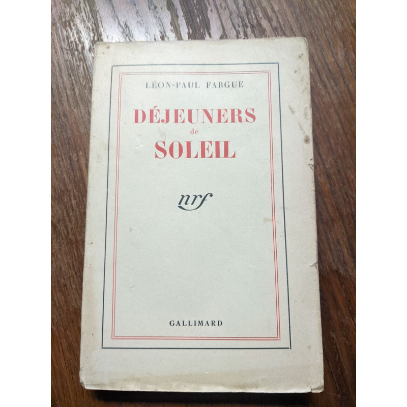 Dejeuners de soleil