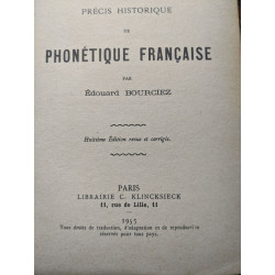 Precis de phonetique francaise